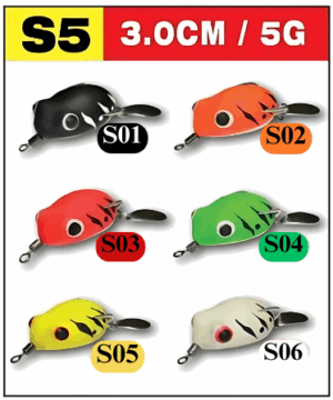 Sawa-D 🔥Soft Frog🔥 S5 3cm/5gram [Ready Stock]