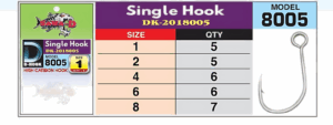 Sawa-D Single Hook 8005 High Carbon Hook
