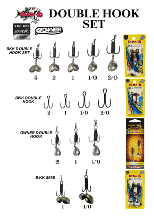 Sawa-D Double Hook Set