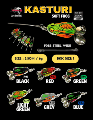 SAWA-D KASTURI SOFT FROG BKK SIZE 1