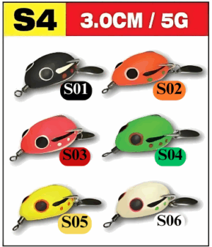 Sawa-d 🔥SoftFrog🔥 S4 3cm/4gram [Ready Stock]