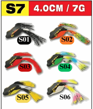 Sawa-D 🔥 Soft frog 🔥 S7 4cm/7gram