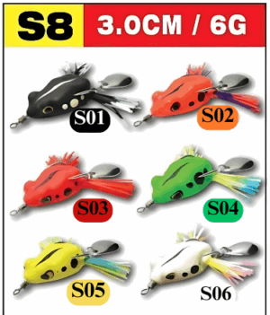 Sawa-D 🔥 Soft frog 🔥 S8 3cm/6gram [Ready Stock]