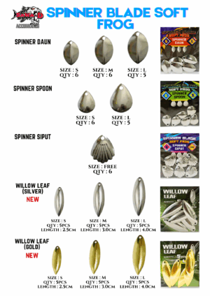 Sawa-D Spinner Untuk Soft Frog