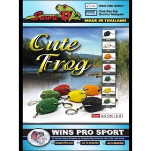 Sawa-D Soft Frog (Cute Frog) 🔥Free Body🔥 3.5cm/5gram [Ready Stok]