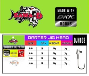 DARTER JIG HEAD (DJH103) BKK