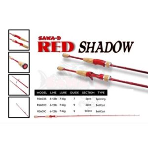 Sawa-D Rod RED SHADOW (new). lebih halus lebih ringan.