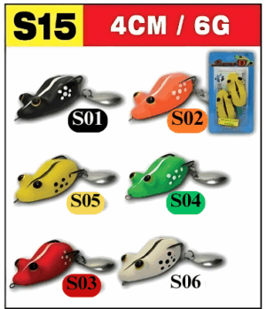 Sawa-D 🔥Soft Frog🔥 S15 4cm/6gram [Ready Stock]