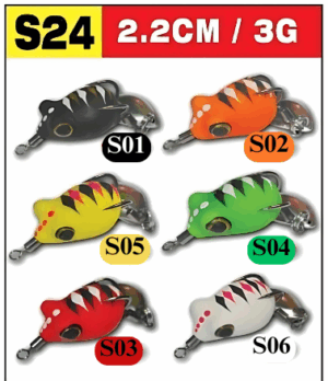 Sawa-D mini 🔥Soft Frog🔥 S24  2.2cm/3gram [Ready Stock]