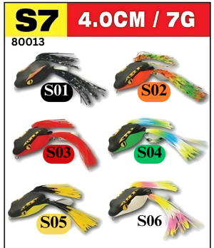 Sawa-D 🔥 Soft frog 🔥 S7 4cm/7gram [Ready Stock]