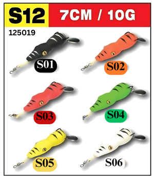Sawa-D 🔥 Soft frog 🔥 S12 (with Kevlar) 7cm/10gram [Ready Stock]