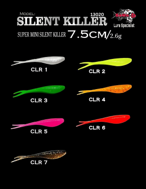 Silent Killer Soft Bait (7.5 cm)