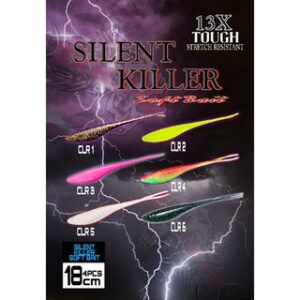 Silent Killer Soft Bait| (4pcs in packet) Sawa-D  Soft Plastic 18cm/20gram 🔥New Item🔥 Ready Stock