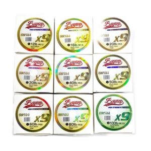 Tali Boytep Sulam x9. High Strength Fibers X9 Line Light Green.  Ready Stock.