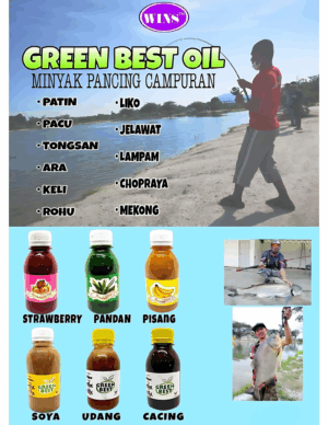 Green Best Oil minyak pancing campuran