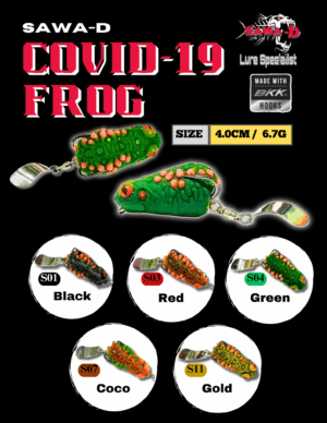 Sawa-D Covid-19 frog 4cm/6.7g