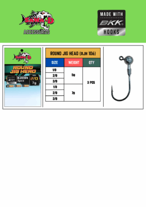 Sawa-D Round Jig Head (RJH106)