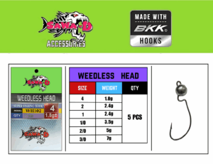 Sawa-D Weedless Head WH102