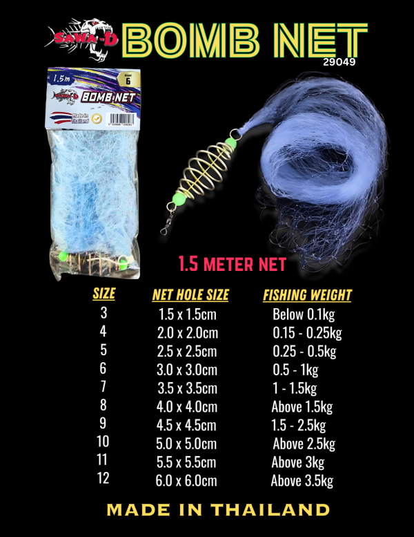 Sawa-D Bomb Net 1.5meter