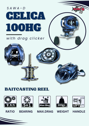 Sawa-D Celica 100HG with Drag Clicker