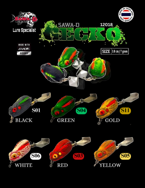 Sawa-D Gecko Soft Frog