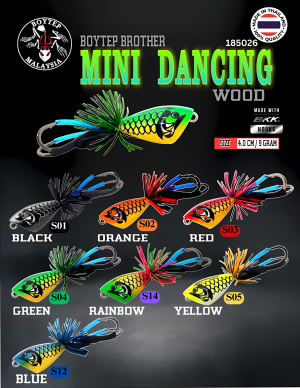Boytep Mini Dancing Wood 4cm/9g