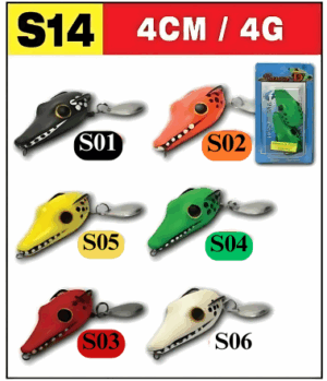 Sawa-D Soft Frog S14 4cm/4g