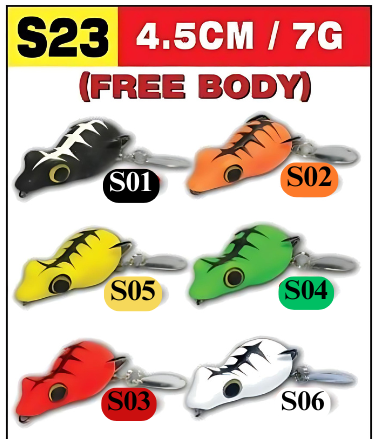 Sawa-D Soft Frog S23 4.5cm/7g