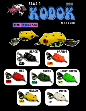 Sawa-D Soft Frog KODOK 3.6cm/7.7g