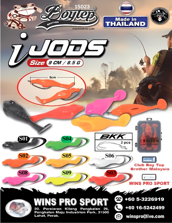 Boytep I-Jods 9cm / 8.5g