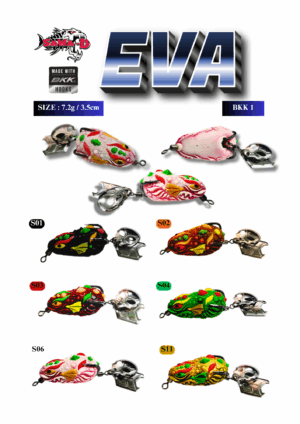 Sawa-D Eva Soft Frog 7.2g/3.5cm