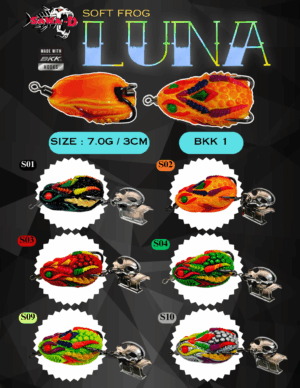 Sawa-D Luna Soft Frog 7.0g/3cm