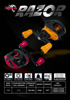 Sawa-D Razor Baitcasting Reel