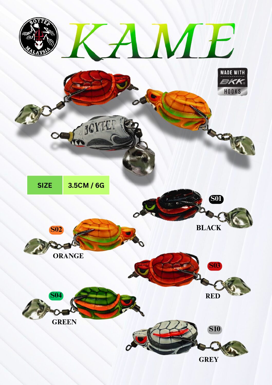 BOYTEP KAME SOFT FROG