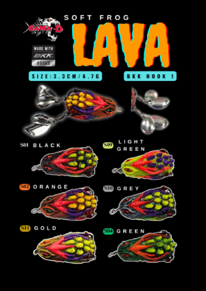 SAWA-D LAVA SOFT FROG