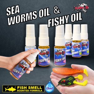 Sawa-D Fishing Attractant Oil 15ml Sea Worms / Fishy Scent